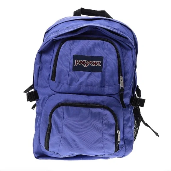 Jansport Backpack School Bag Purple Backpack in Great Condition - Picture 1 of 3